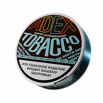 Жевательный табак ADEX SLIM ULTRA STRONG "Mint"